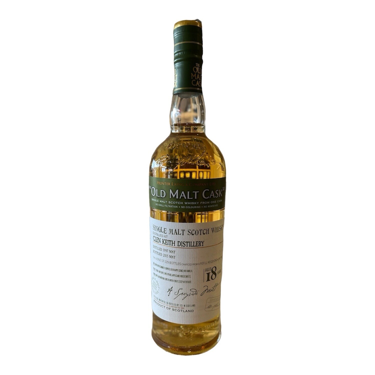 Glen Keith 18 Year Old 1997 Old Malt Cask