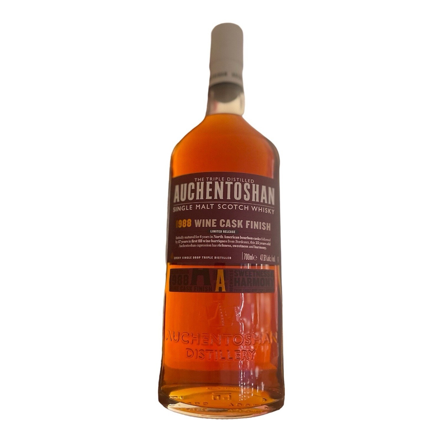 Auchentoshan 25 years 1988 Bordeaux Wine Cask