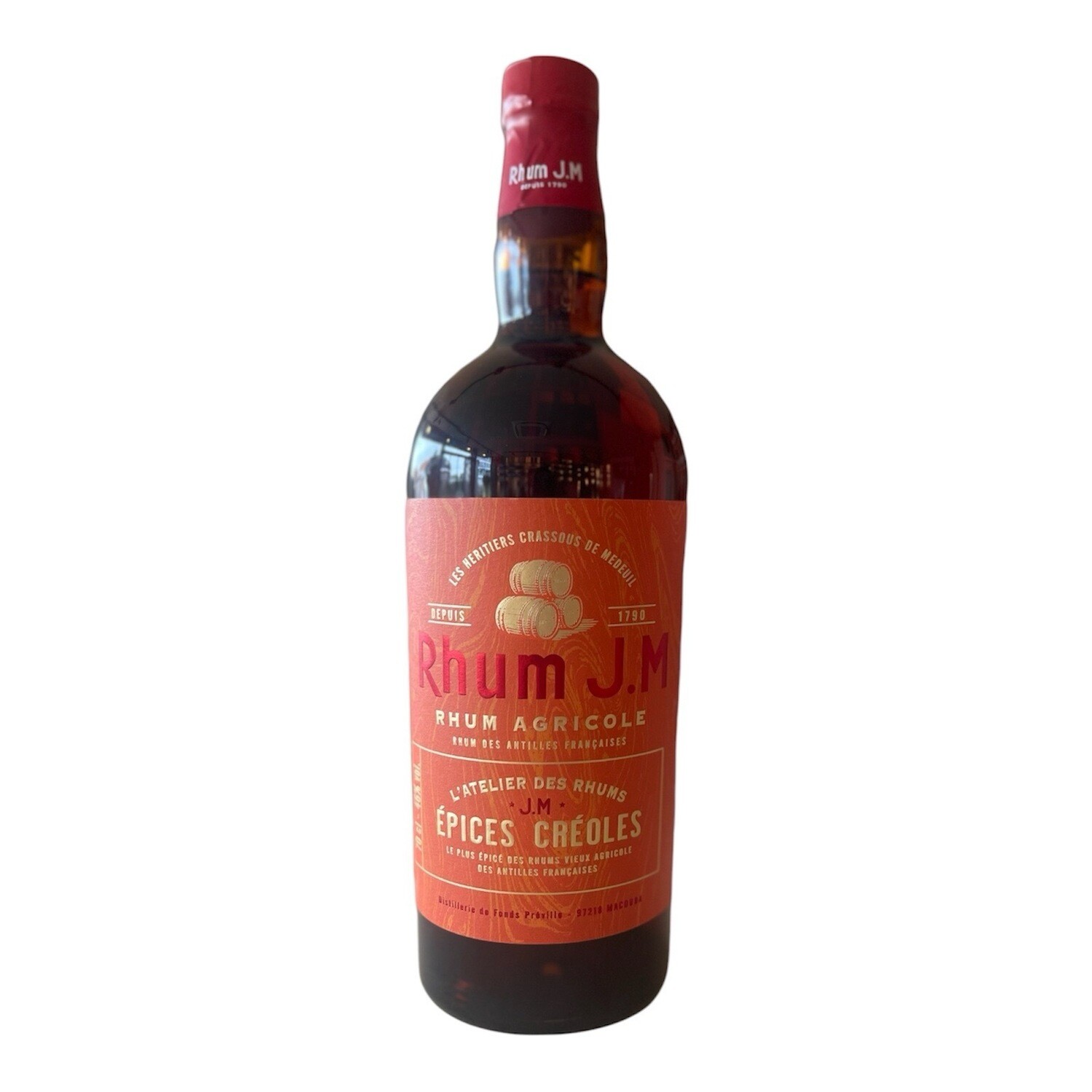 Rhum J.M Agricole Epices Creoles