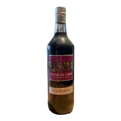 Vedrenne Créme de cassis blackcurrant liqueur