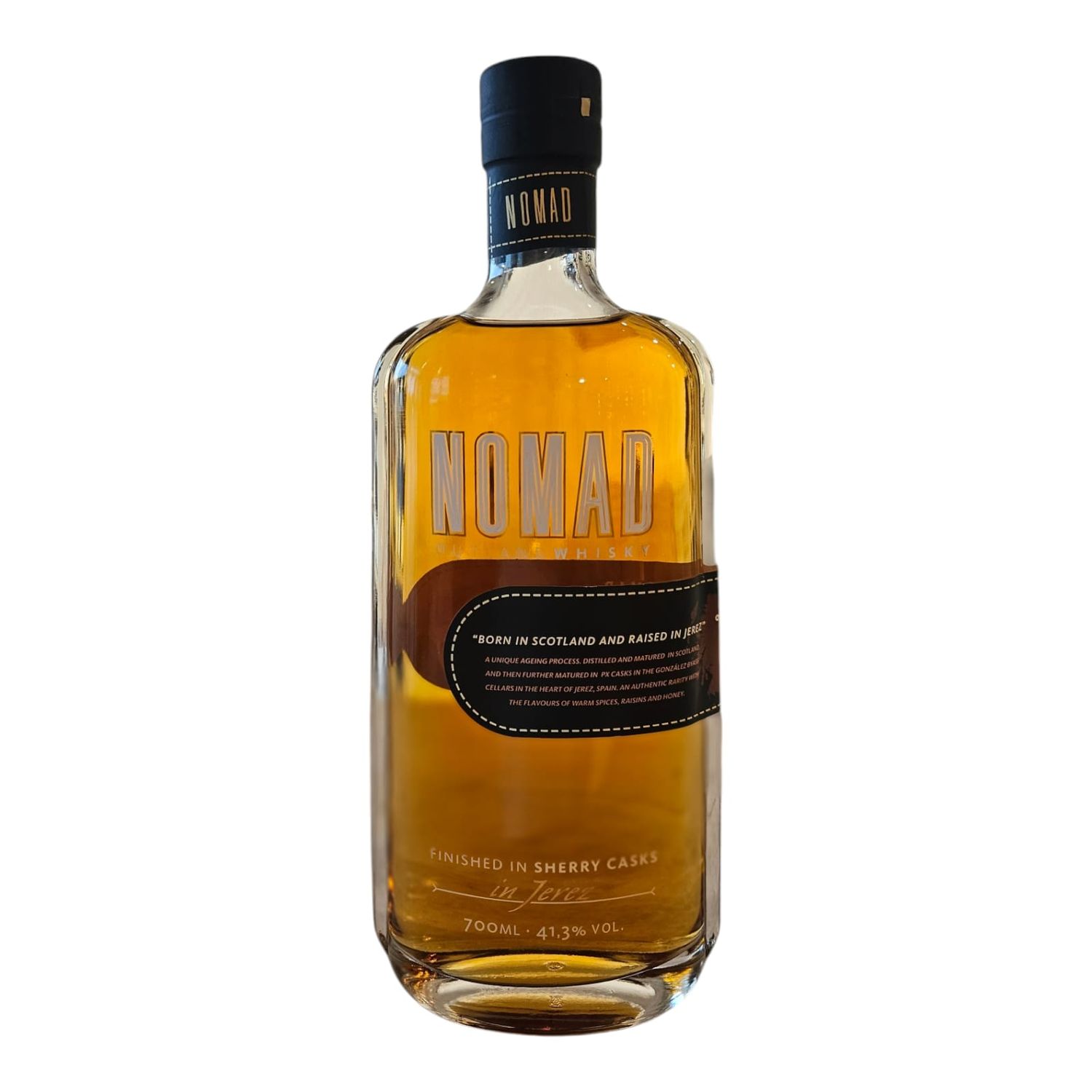 Nomad outland whisky in Jerez (schots)