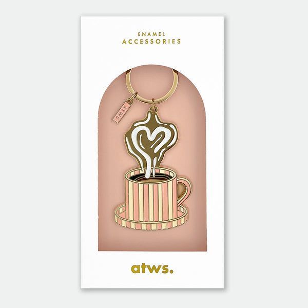 Sleutelhanger voor koffie lovers