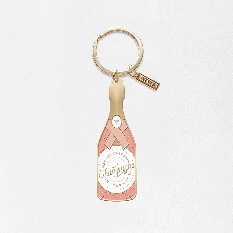 Sleutelhanger voor Champagne Lovers