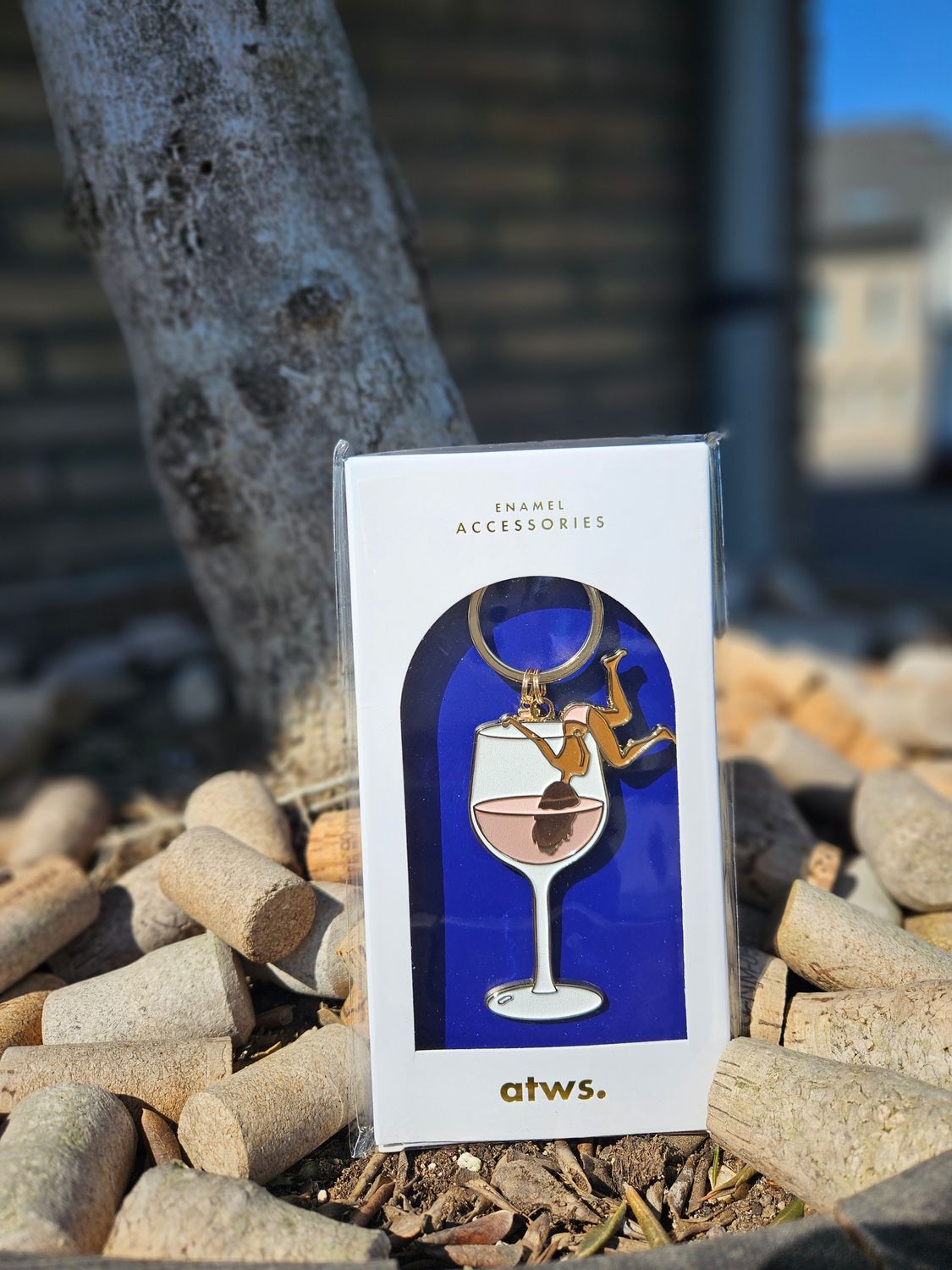 Sleutelhanger voor Wine Lovers