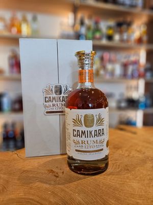 Camikara 12y Rum in geschenkdoos