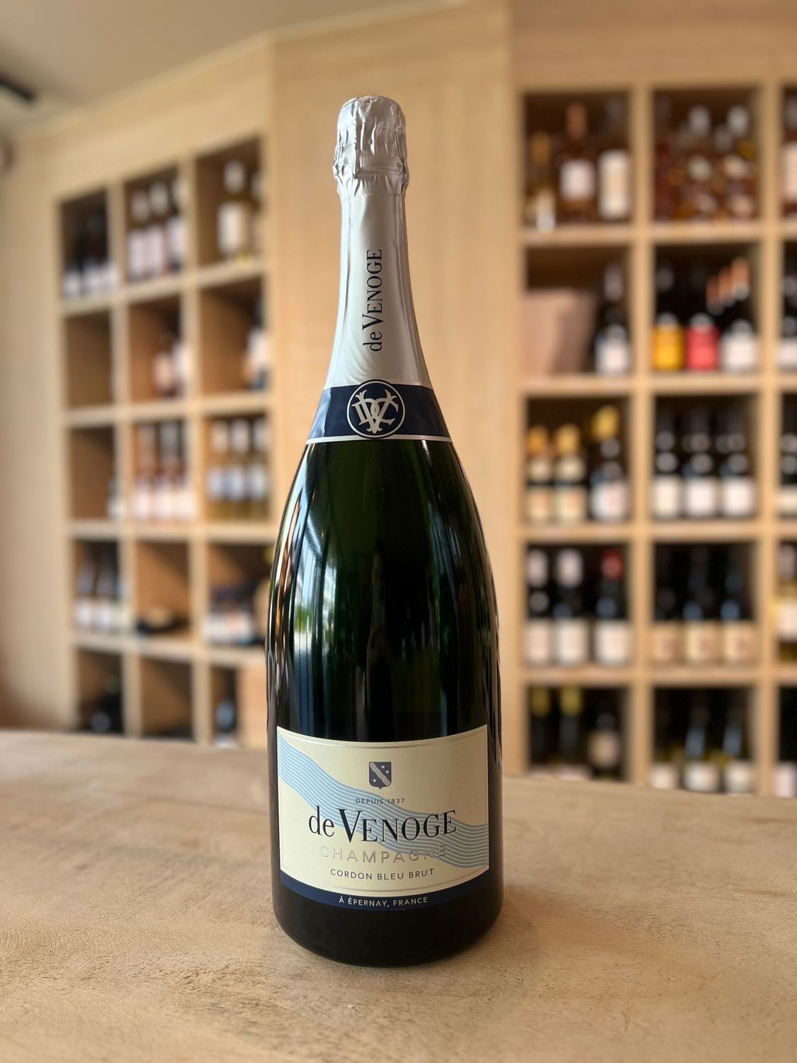 De Venoge champagne cordon bleu brut magnum