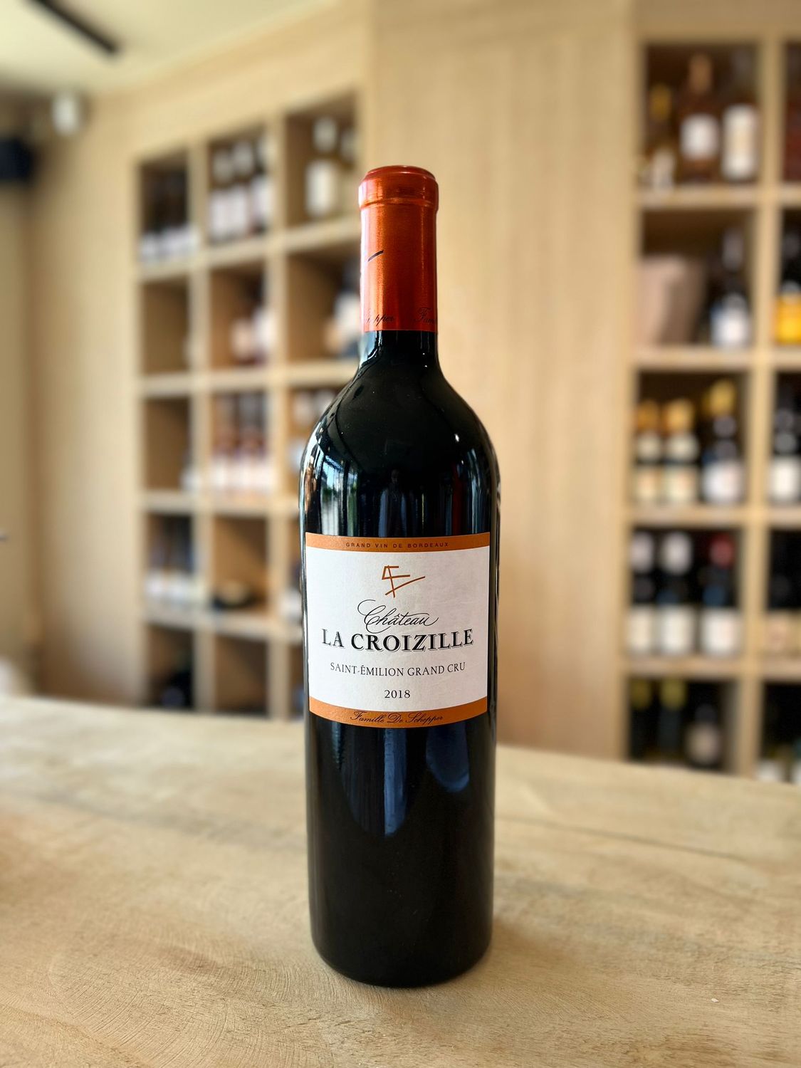 Château la croizille Snt-Emillion grand cru 2018