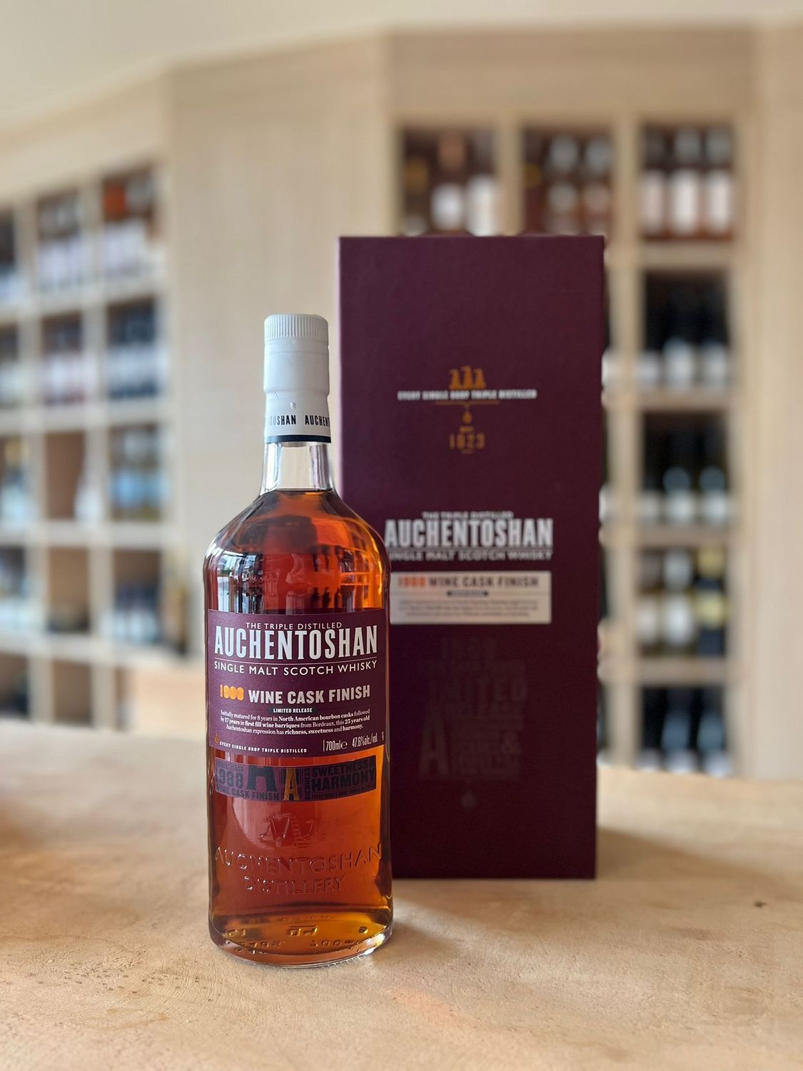 Auchentoshan 25 years 1988 Bordeaux Wine Cask