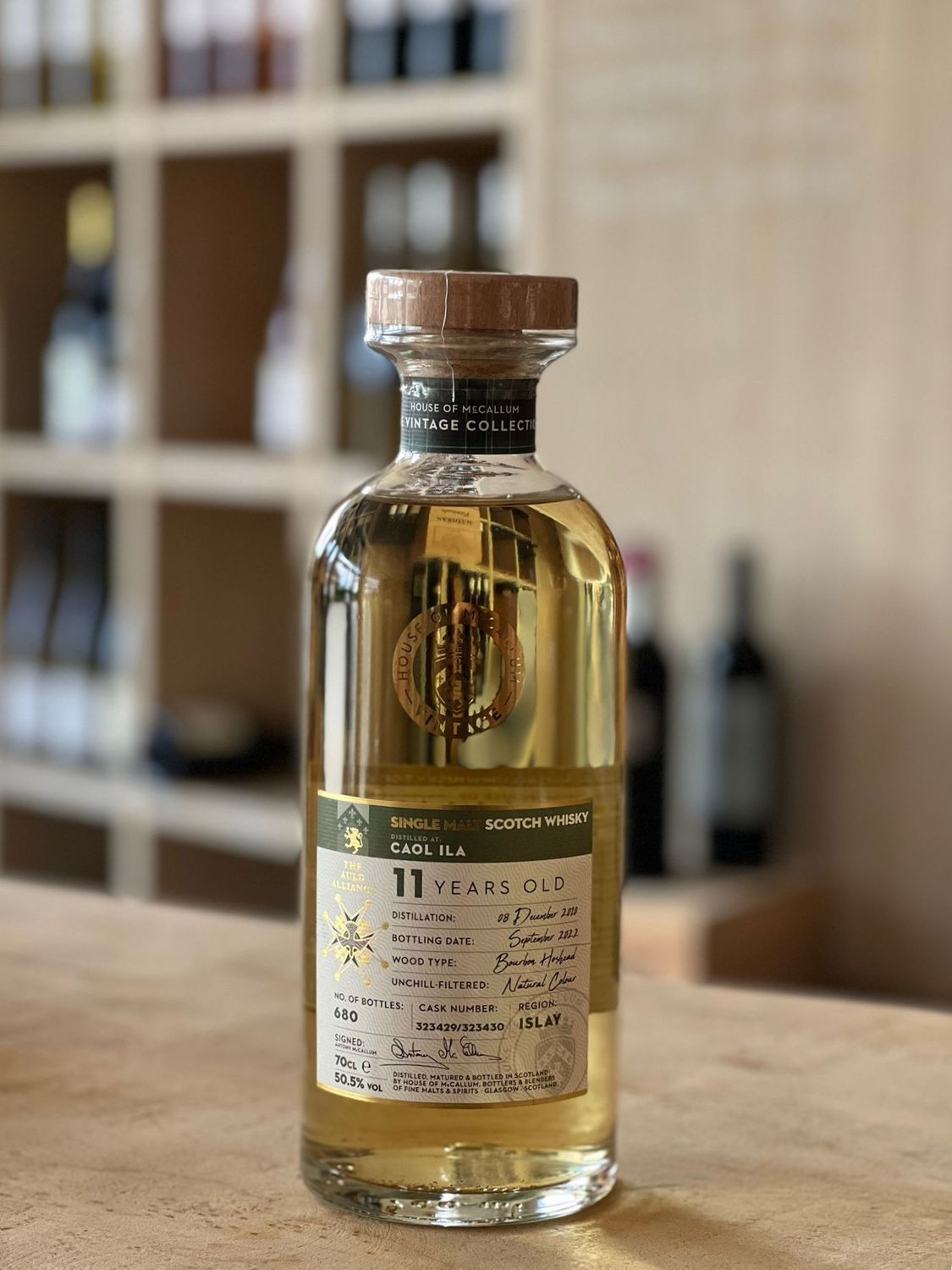 Mc Callum vintage Caol Ila 11Y