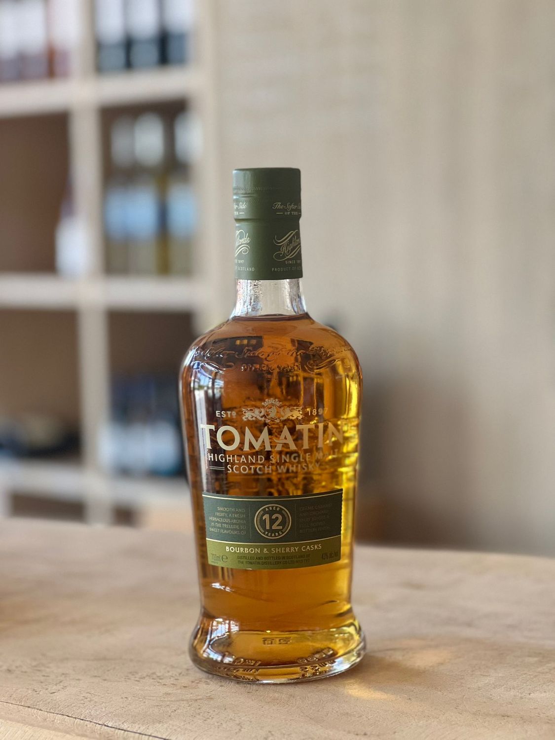 Tomatin 12 Year Bourbon &amp; Sherry Casks
