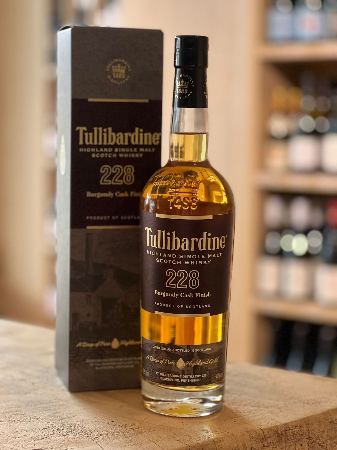 Tullibardine 228 Burgundy Finish