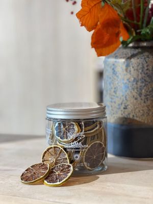 Gedroogde limoenschijfjes