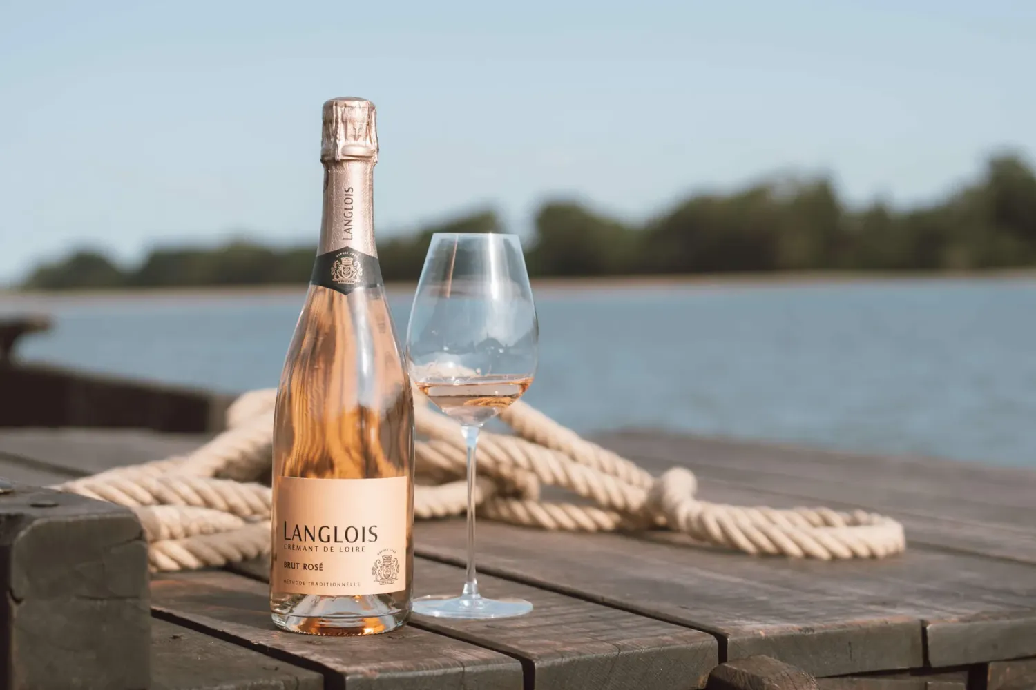 Langlois crémant de loire - brut rosé