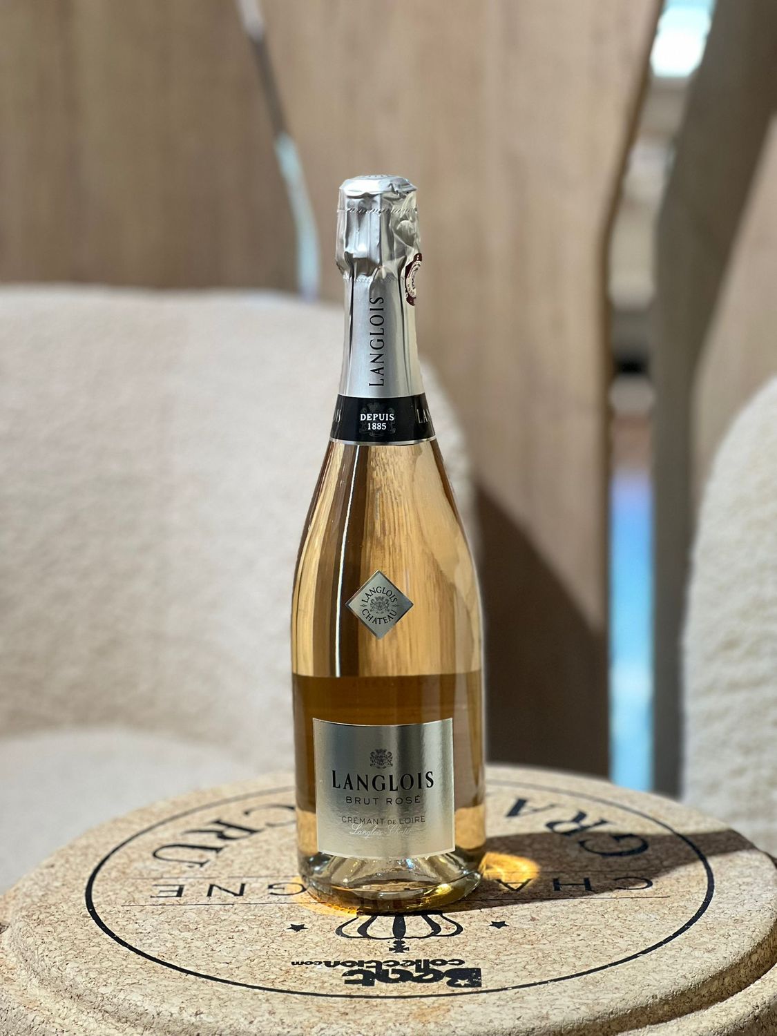 Langlois crémant de loire - brut rosé