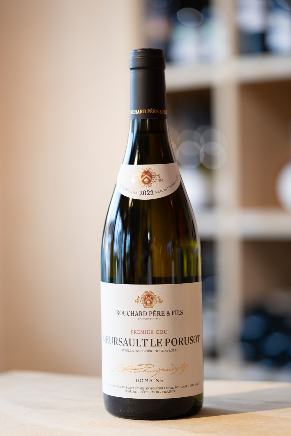 Meursault 1er cru &quot;Le Porusot&quot; - Domaine Bouchard Père et Fils