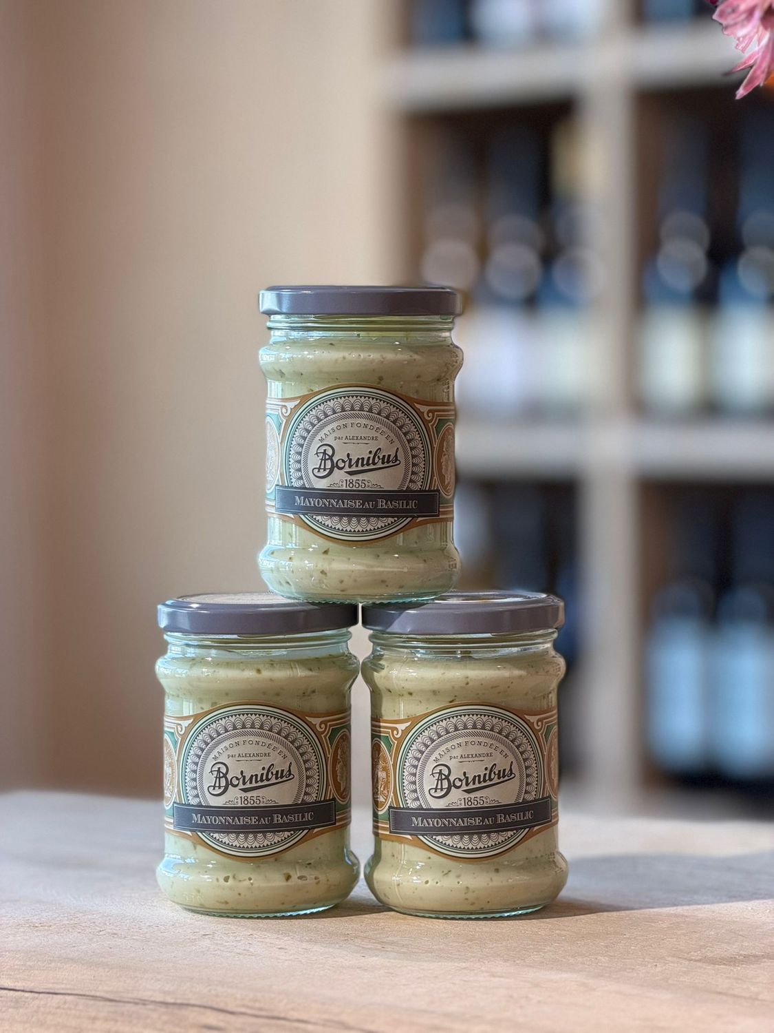 Mayonaise met basilicum - Bornibus