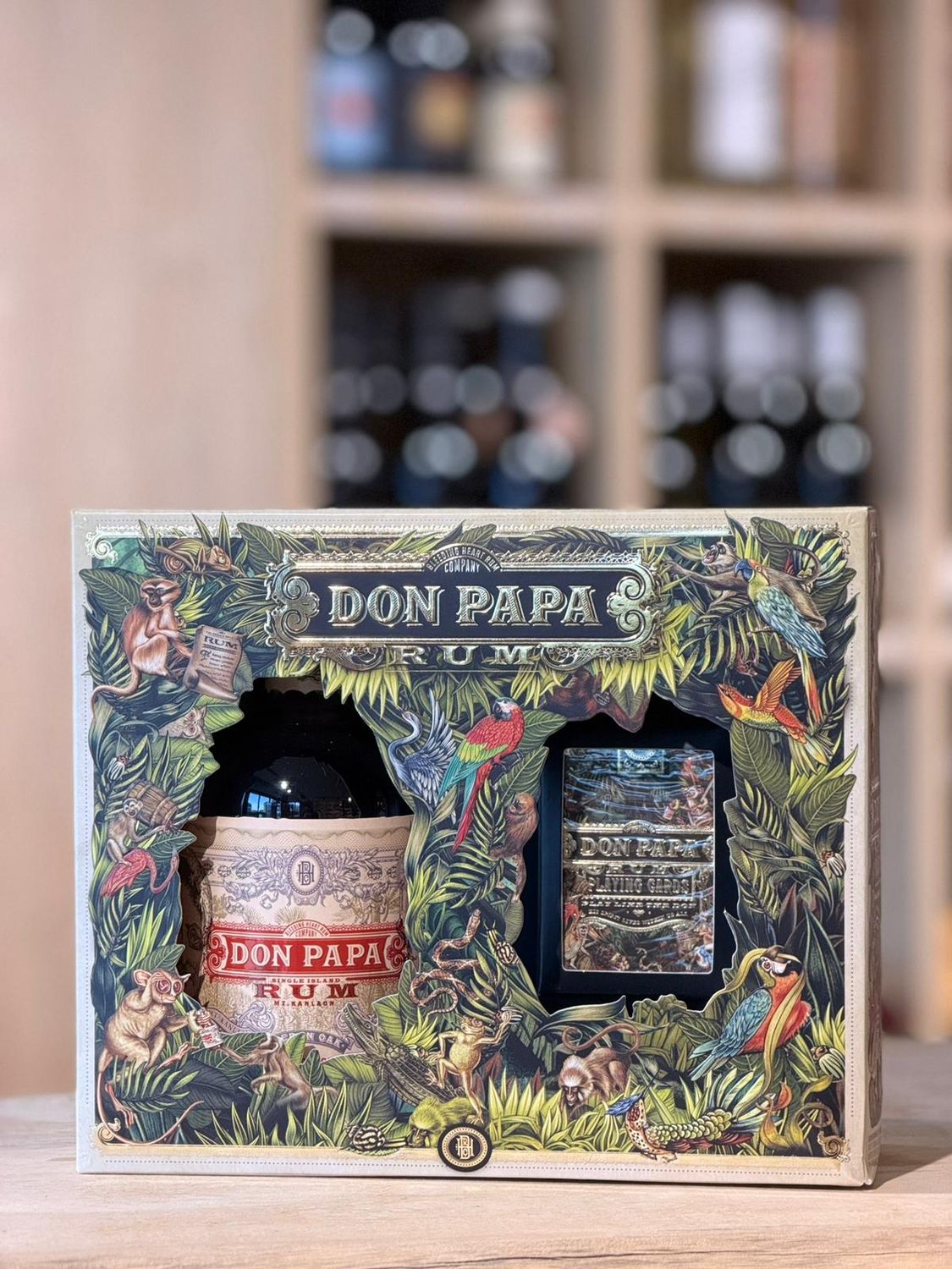 Don Papa giftpack met speelkaarten