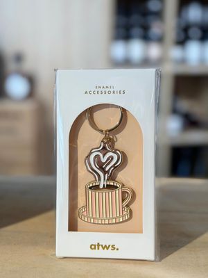 Sleutelhanger voor koffie lovers