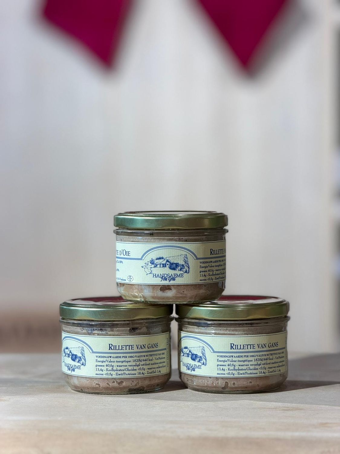 Rillette van gans - Handsaeme