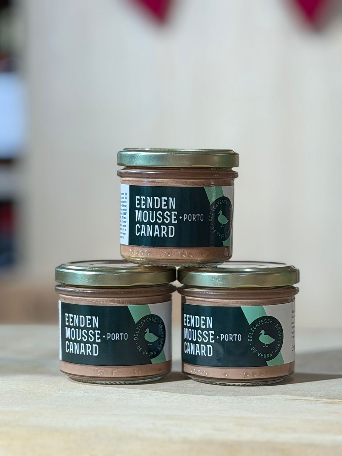 Eendenmousse met Porto