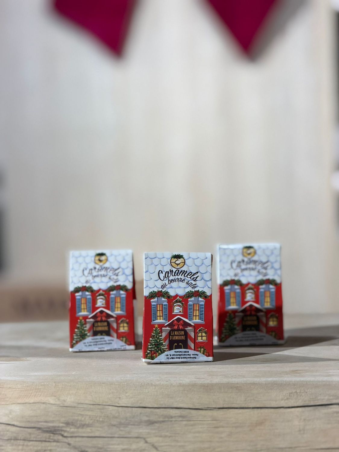 Karamel kersthuisje - Maison d&#39;armorine