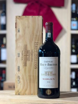Jéroboam (3L) Chateau Haut Breton - Margaux 2016