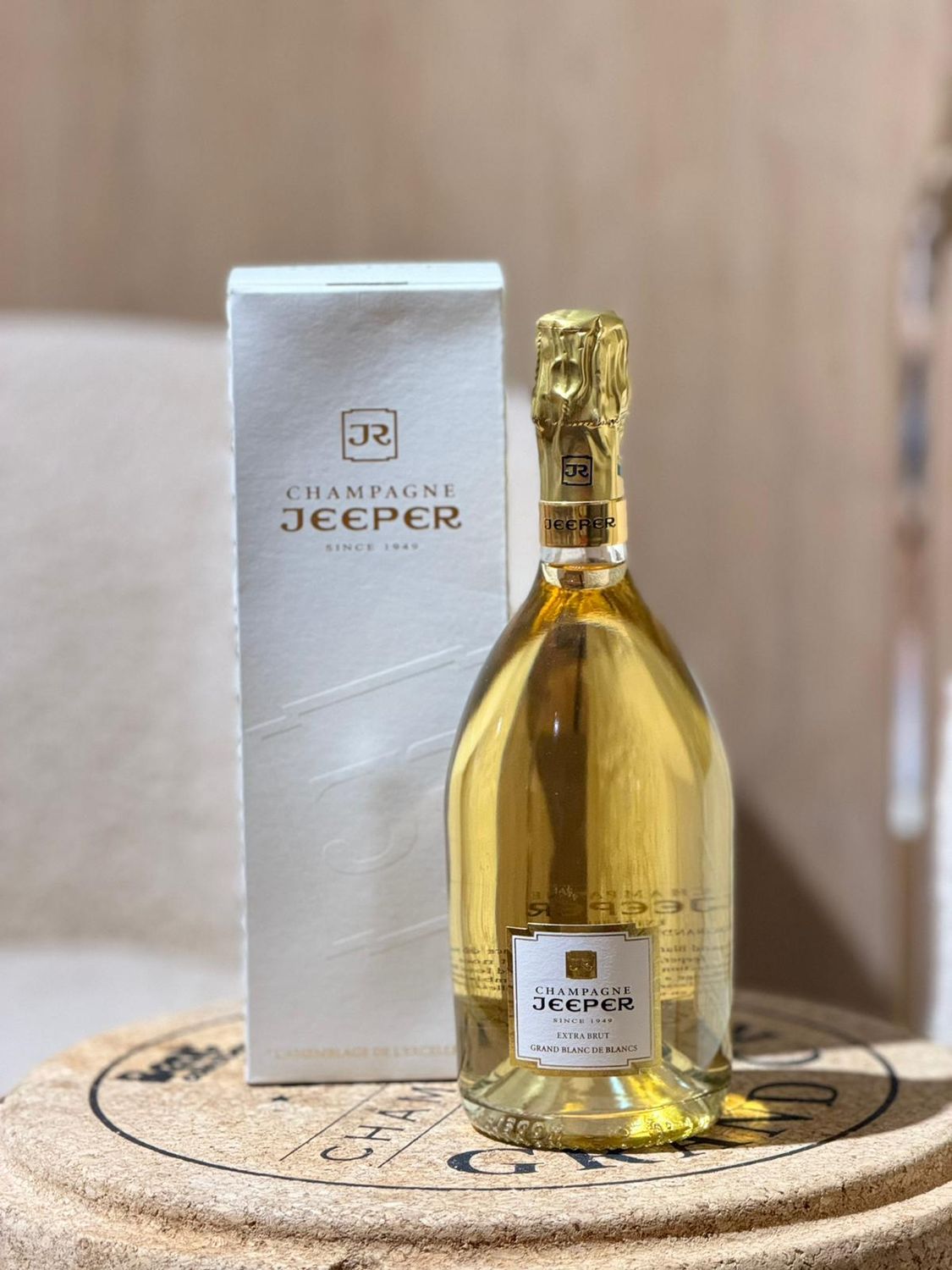 Grand blanc de blancs extra brut - Jeeper