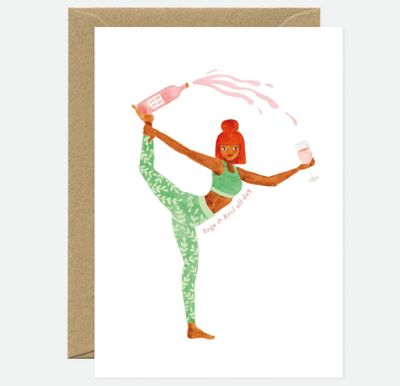 Yoga &amp; Rosé all day
