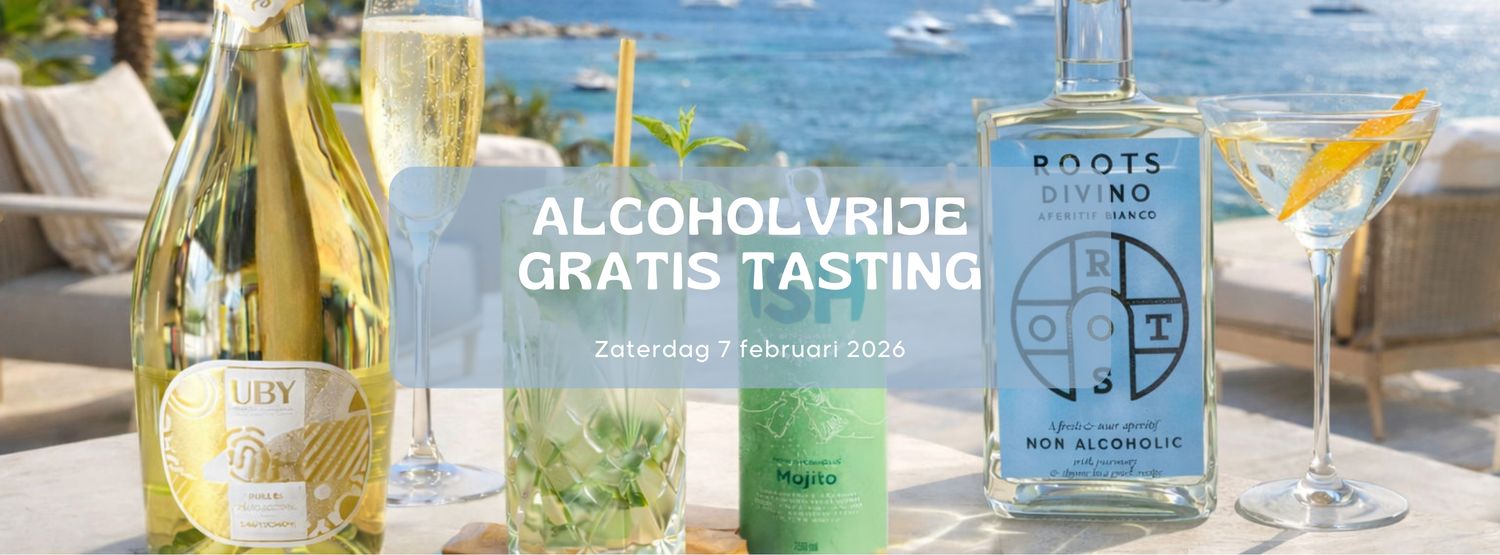 ✨ GRATIS Alcoholvrije Tasting – Zaterdag 7 februari ✨