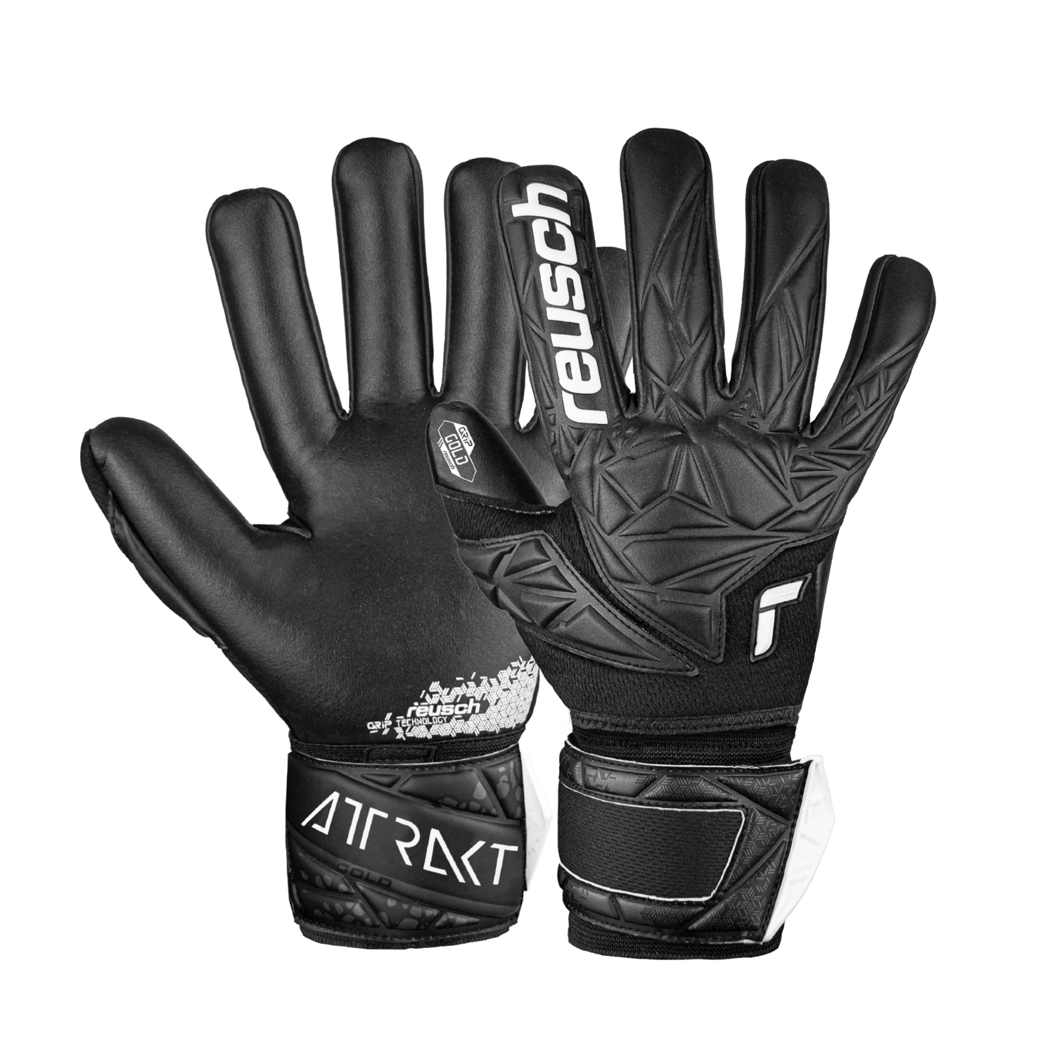 Reusch Attrakt Gold NC Finger Support Goalkeeper Gloves