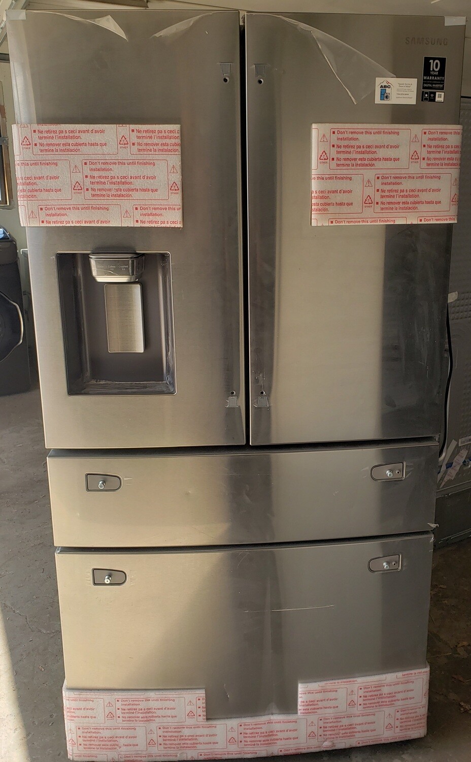 New Samsung 28 cu. ft. 4Door French Door Refrigerator with FlexZone