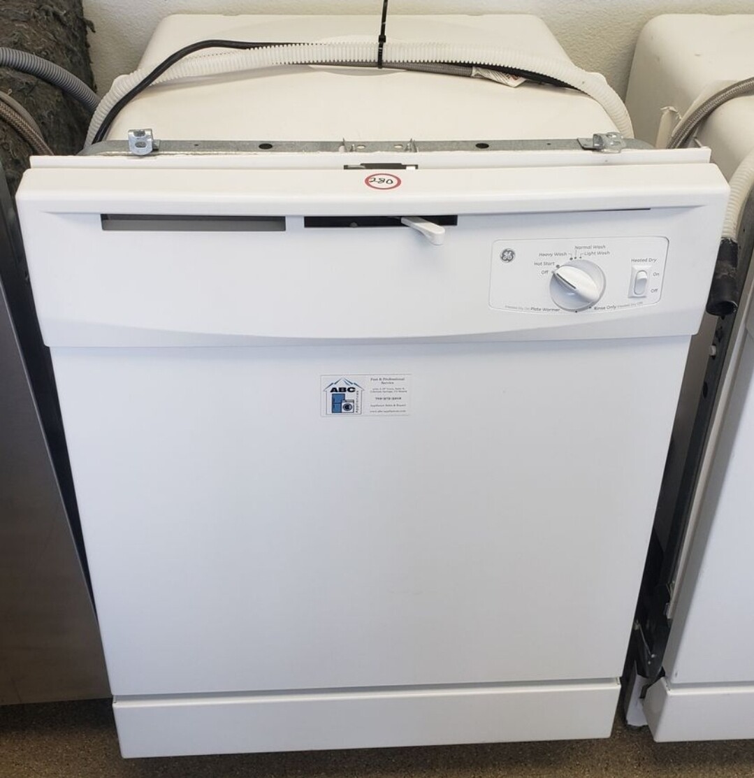GE White BuiltIn Electric Dishwasher PICK UP SPECIAL