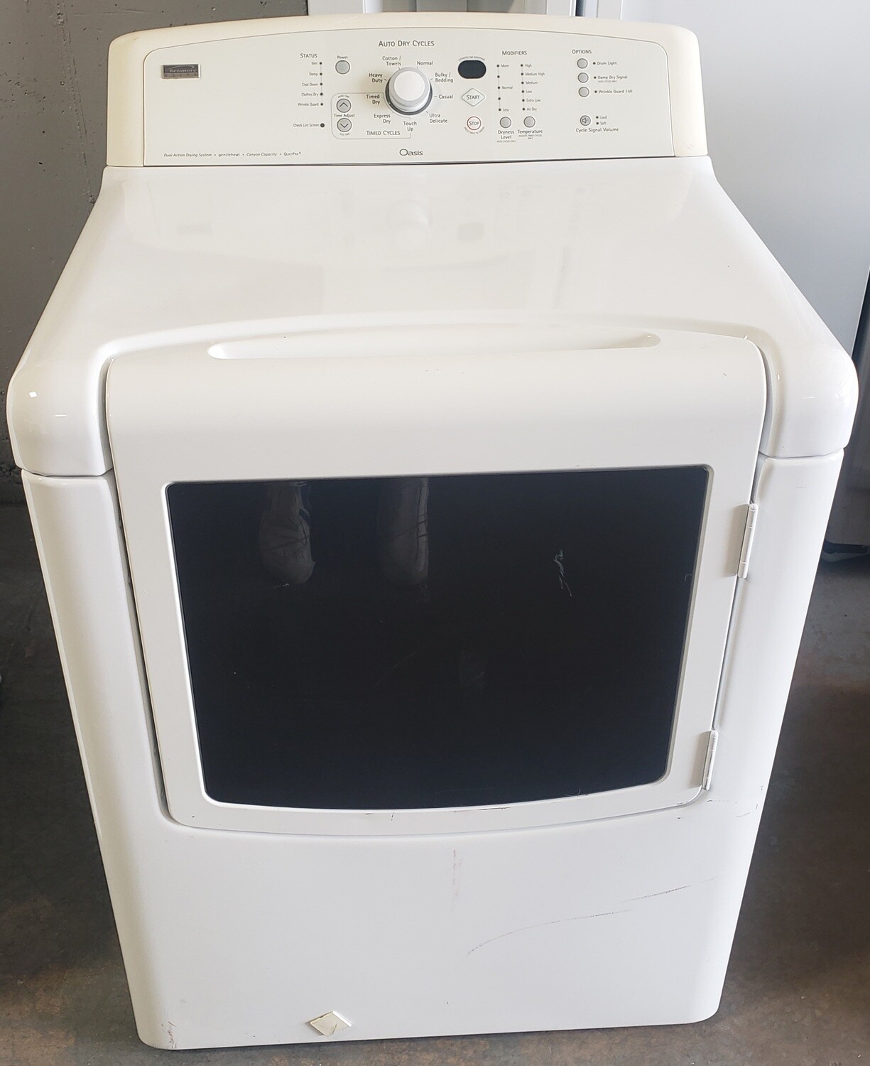 Kenmore Heavy Duty Large Capacity Gas Powered Dryer