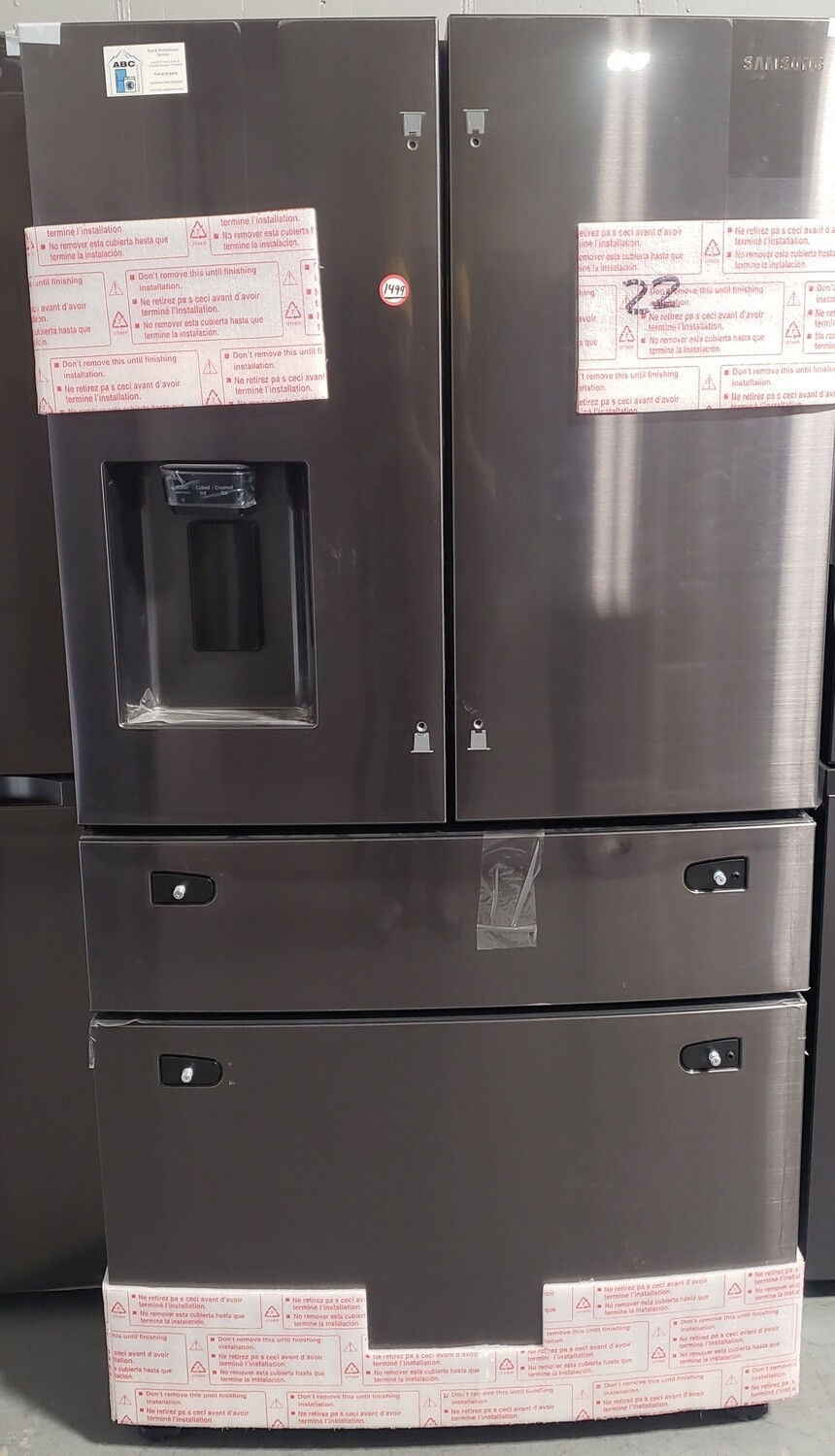 New Samsung 28 cu.ft. 4Door French Door Refrigerator