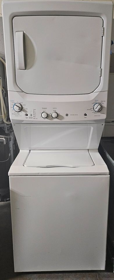 GE All-in-one Laundry Center Combo Stackable Washer Dryer Set 27in.
