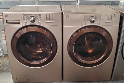 Matching Kenmore Front Load Large Capacity Washer & Electric Dryer