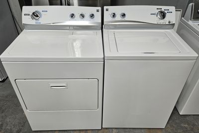 Matching Kenmore Large Capacity Electric Washer Dryer
