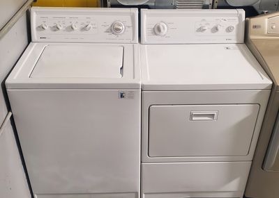 27in. Kenmore Top Load Washer &amp; Electric Dryer Heavy Duty