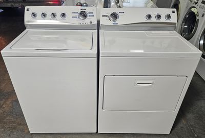 Matching Kenmore Large Capacity Electric Washer Dryer