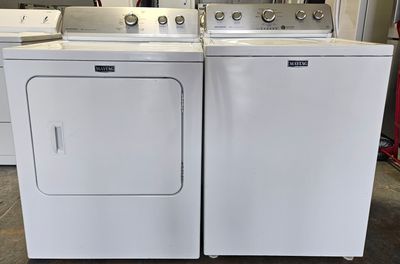Matching Maytag Large Capacity Electric Washer Dryer