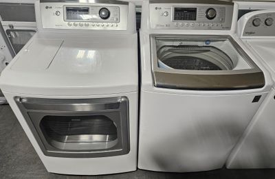 Matching LG Top Load Large Capacity Electric Washer &amp; Dryer