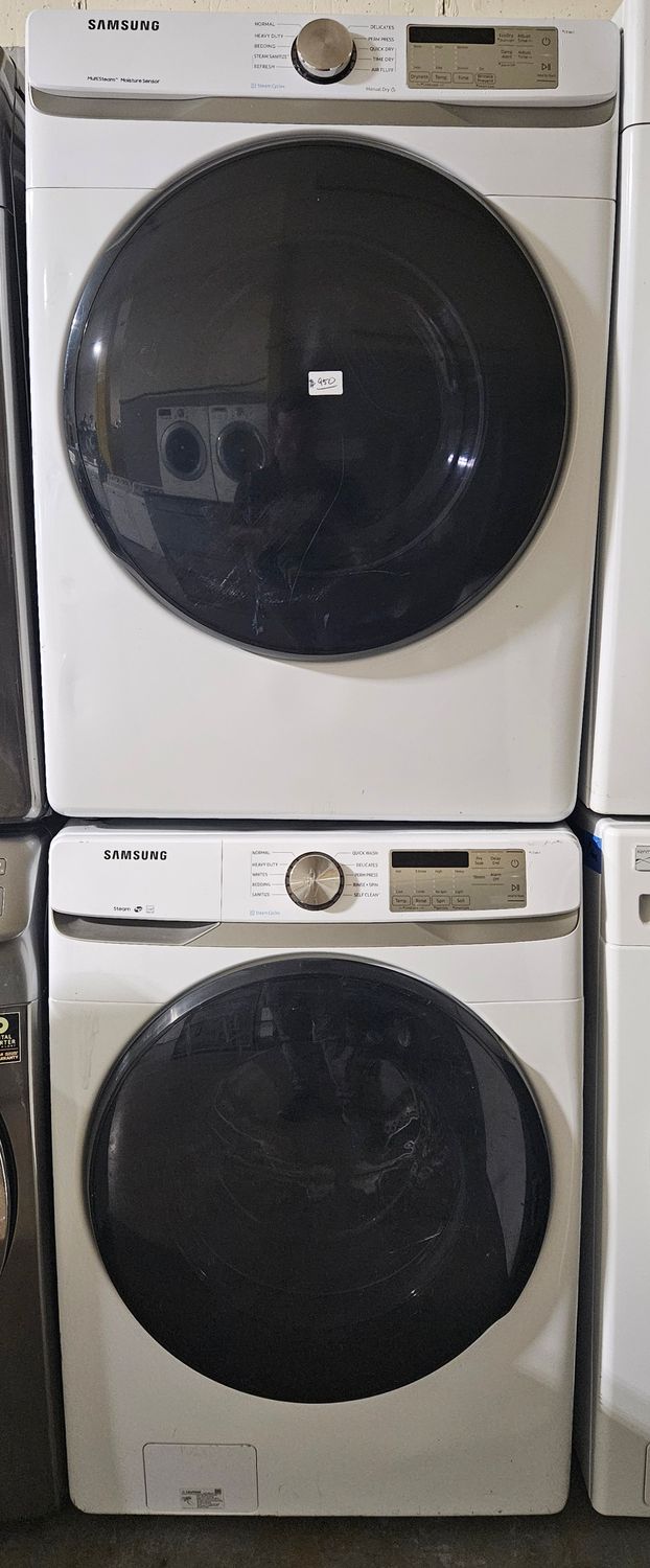 Samsung 4.5 cu. ft. Front Load Washer & Large Capacity Electric Dryer