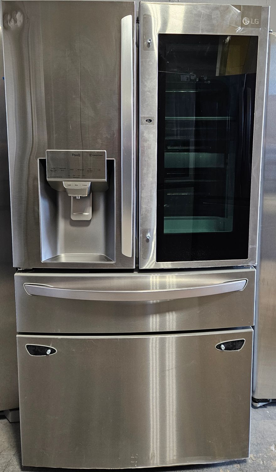NEW! 30 cu.ft. LG Door-in-Door French Door in Stainless Steel Freezer/Refrigerator