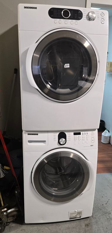 Samsung Large Capacity Front Load Washer 3.8cu.ft. &amp; Electric Dryer 7.2cu.ft.