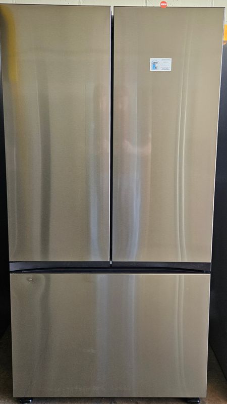 NEW! 30 cu.ft. Samsung Bespoke 3-Door Stainless Steel Refrigerator