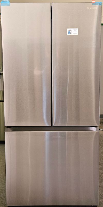 NEW! 18 cu.ft. Samsung 3-Door French Door Stainless Steel Refrigerator