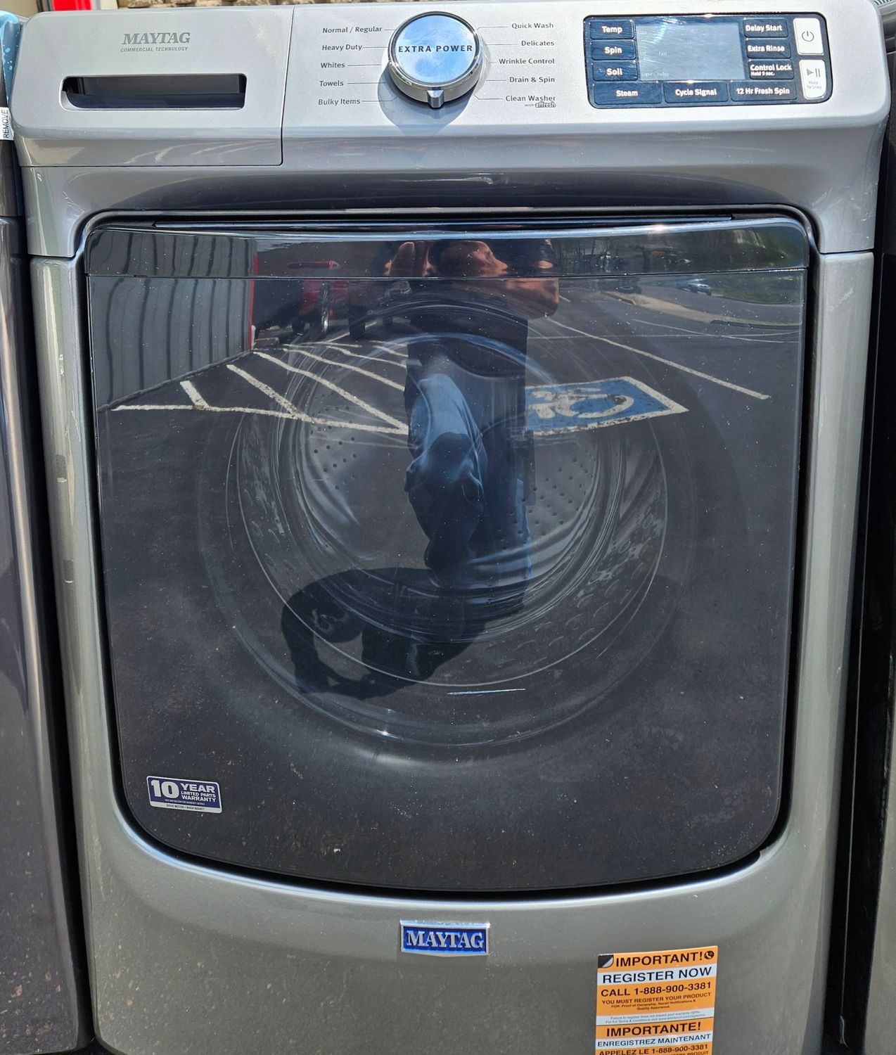 NEW! Maytag Front Load Washer 4.5 cu.ft.