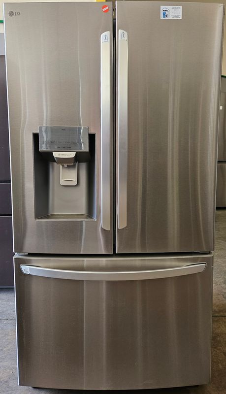 NEW! 28 cu.ft. LG  3 Door French Door Refrigerator in Stainless Steel Standard Depth