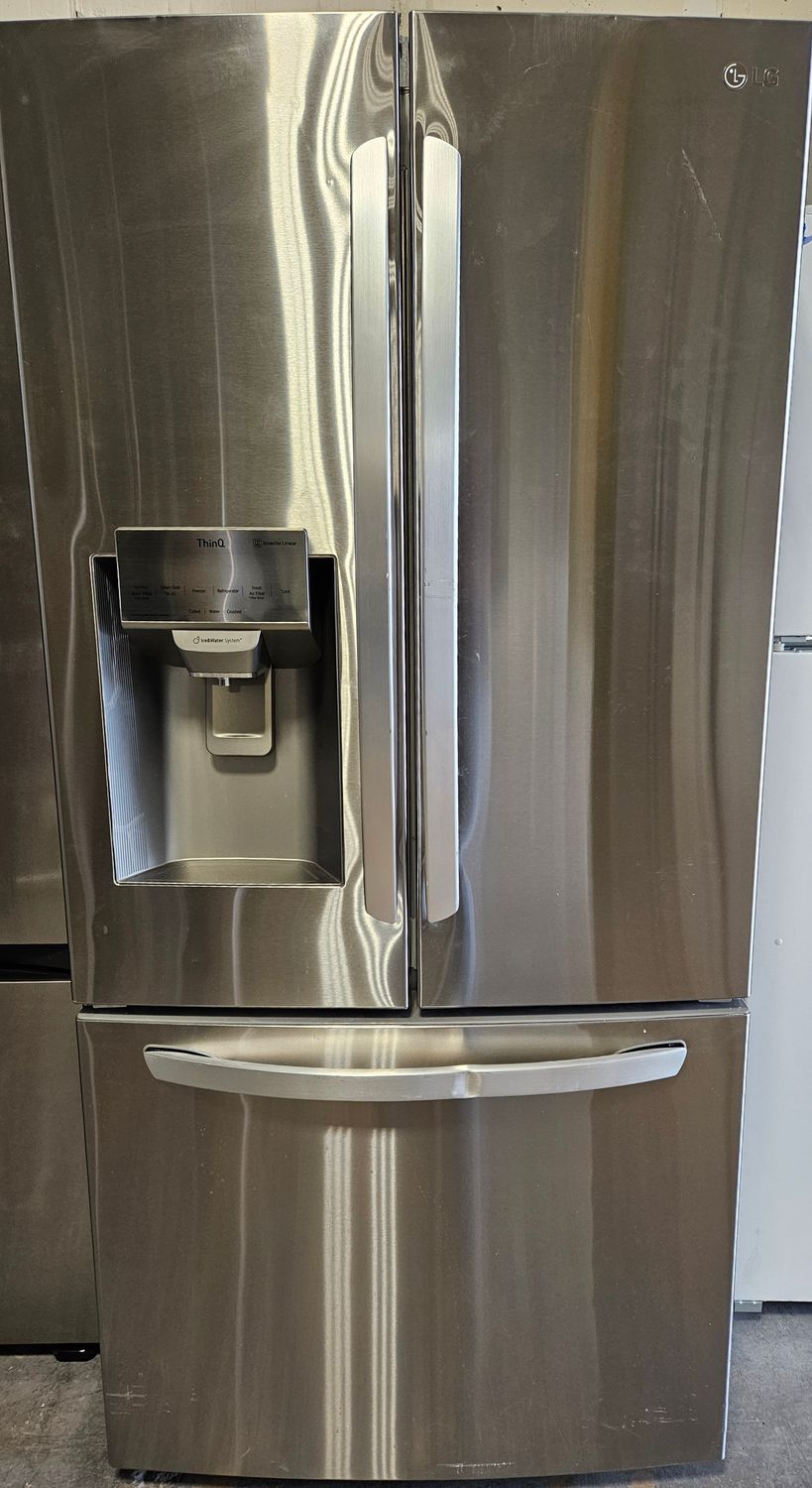 NEW! 25 cu. ft. LG Smart wi-Fi Enabled French Door Refrigerator