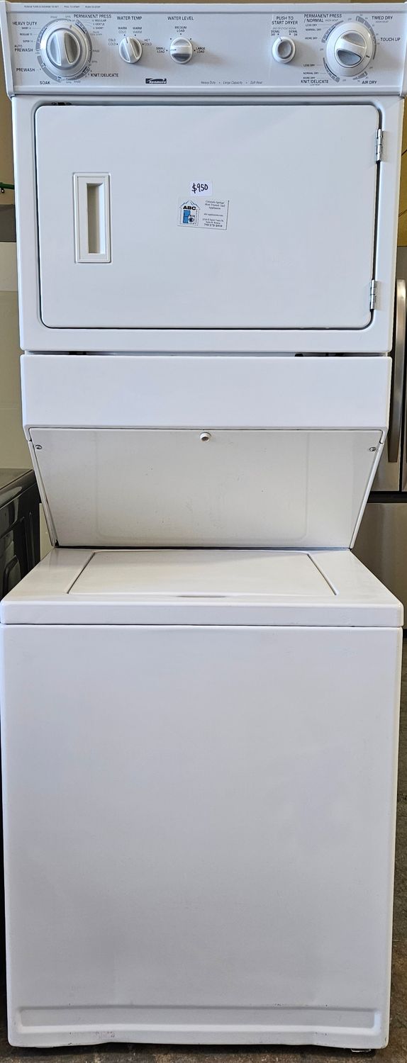 27&quot; Kenmore Stackable Washer Dryer Tower